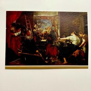 VTG Postcard Diego Velazquez Women Spinners Artist Study Spain